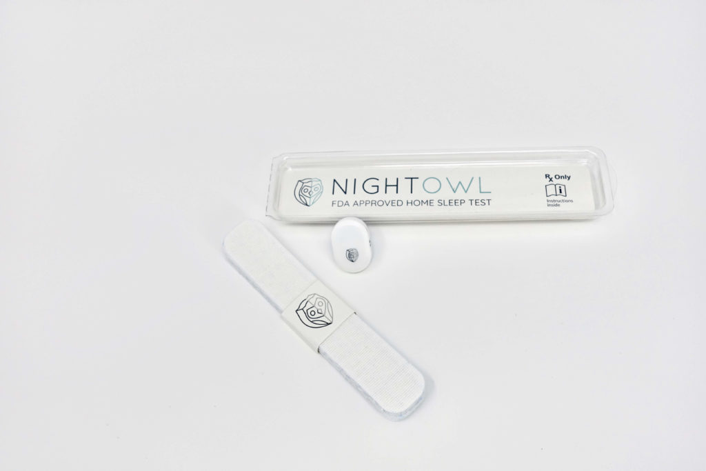 NightOwl home sleep test packaging