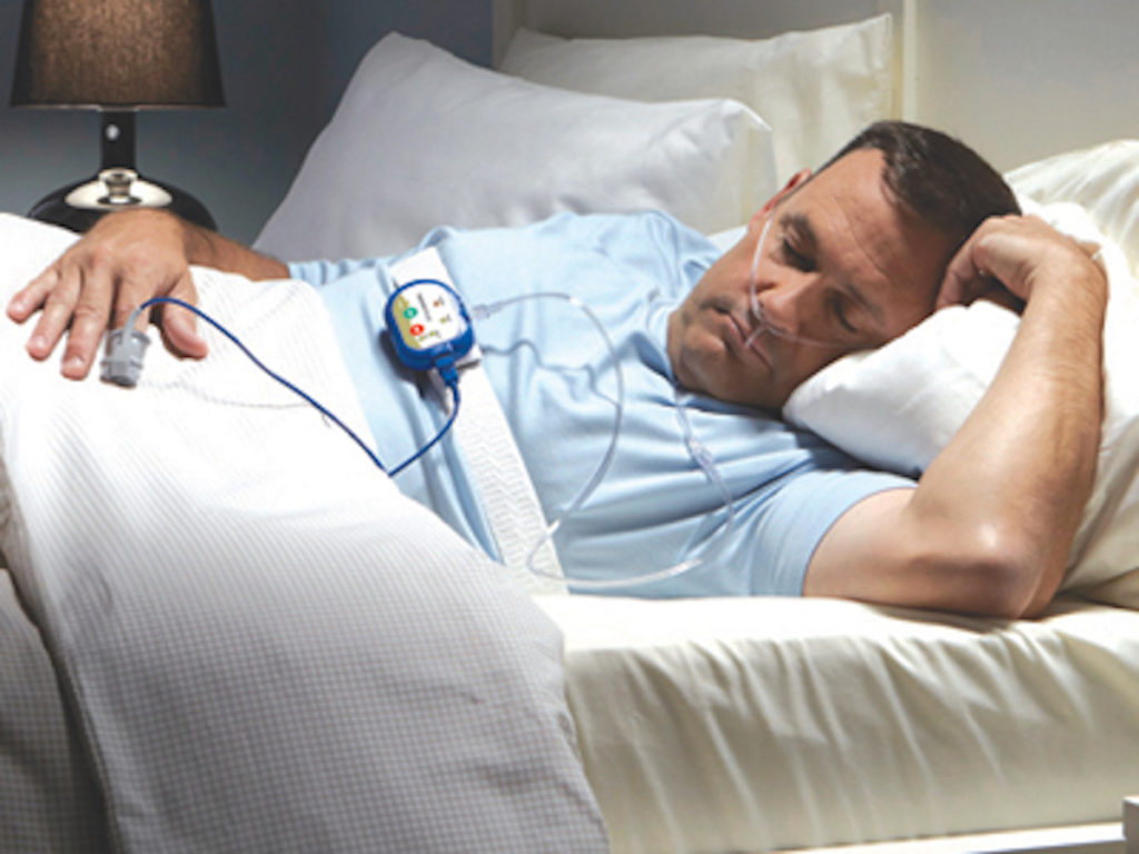 An at-home sleep apnea test allows you to sleep in the comfort of your bed while being screened for sleep apnea.